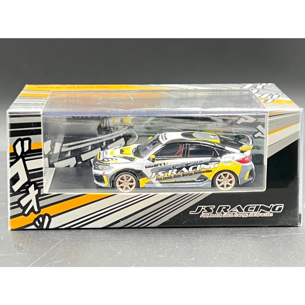 MH 1/64  Honda Civic Type R(FL5) J's Racing FL5 FK8 livery, 499pcs.
