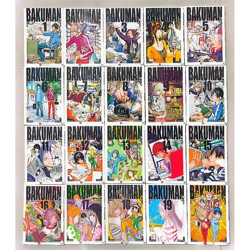 หนังสือ​การ์ตูน​ BAKUMAN วัยซนคนการ์ตูน​ 20เล่มจบ