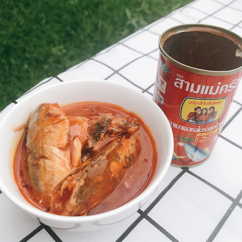 สามแม่ครัว ปลากระป๋อง (ฝาดึง) 155 กรัม (10กระป๋อง) - รูปที่ 2