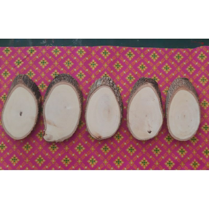 ไม้มะขามเปล่าแบบเฉียงคละขนาด 4.5×8ซม.