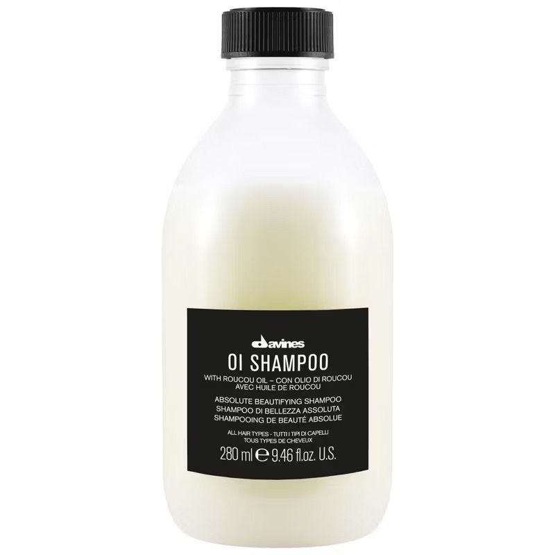 Davines - OI Shampoo 280 ml แชมพูสำหรับเส้นผมทุกประเภท ผมนุ่มและเงางาม