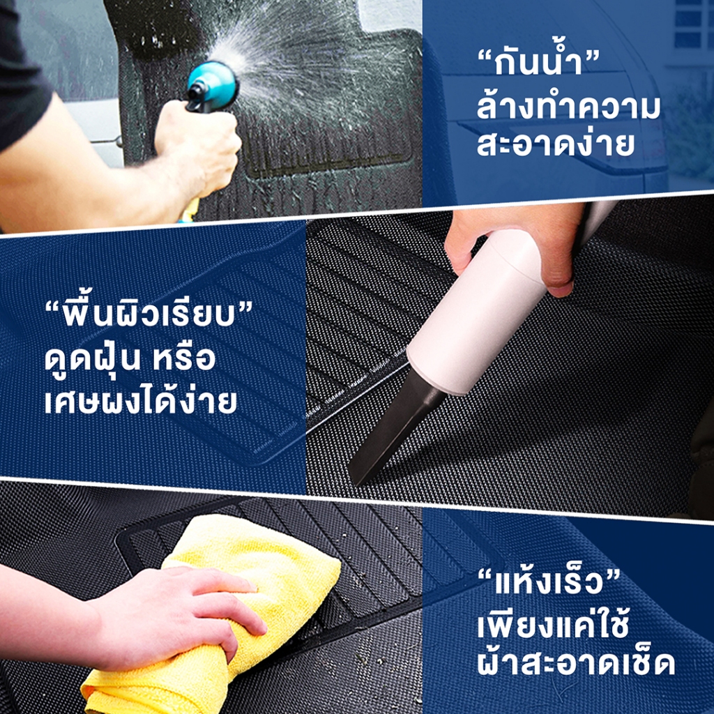 3D Mats พรมปูพื้นรถยนต์ MERCEDES-BENZ E-CLASS W214 2024-2026 พรมกันลื่น พรมกันนํ้า พรมรถยนต์ - รูปที่ 3