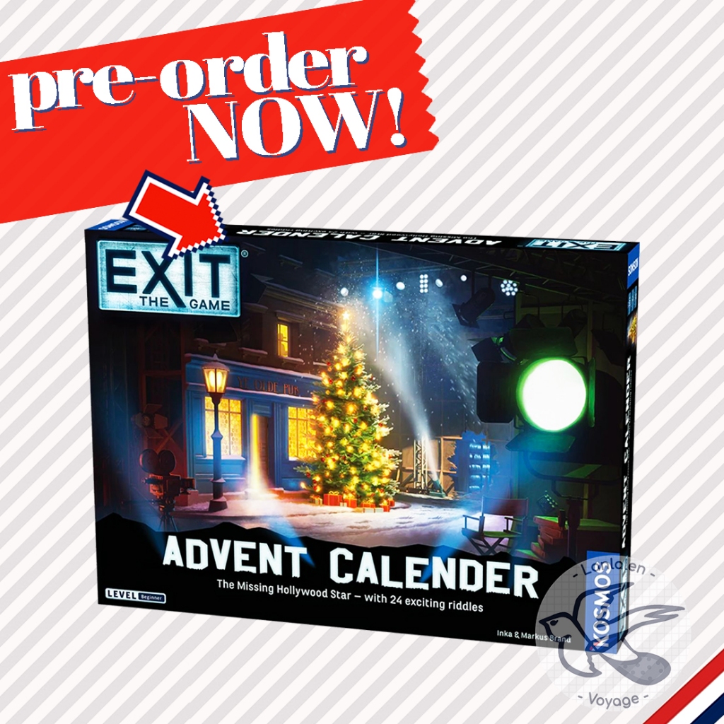 [Pre-Order] Exit Advent Calendar - The Missing Hollywood Star [Boardgame]