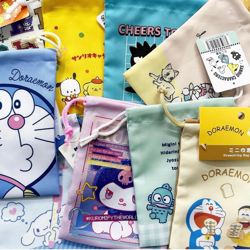 SanrioJapan ถุงผ้าหูรูดน่ารักๆ