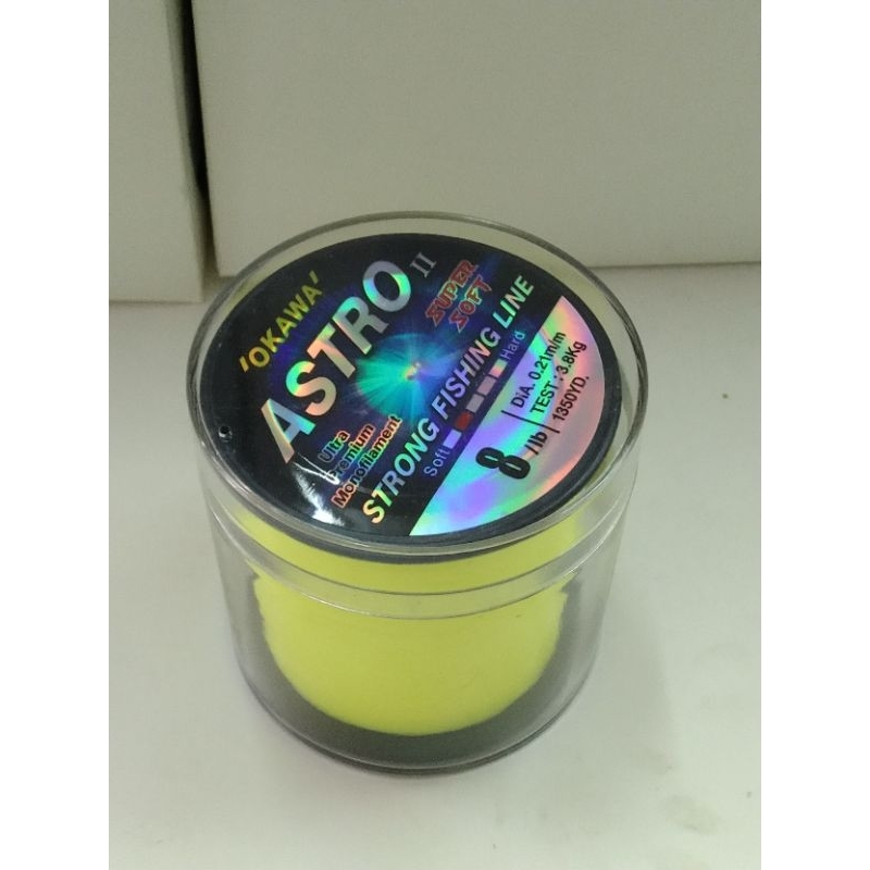 เอ็น OKAWA รุ่น ASTRO II 8lb สีเหลือง