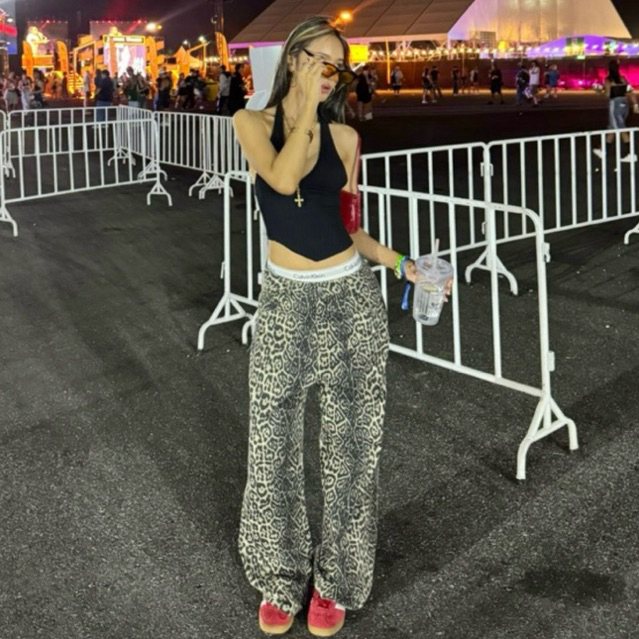 Nice.to.dress.u - Leopard pant (unisex)