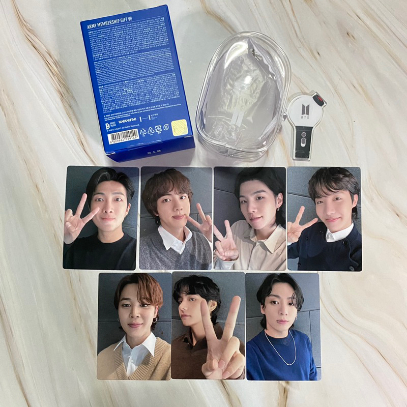 พร้อมส่ง BTS Photocard Membership Gift ver.6 แยกเมมเบอร์