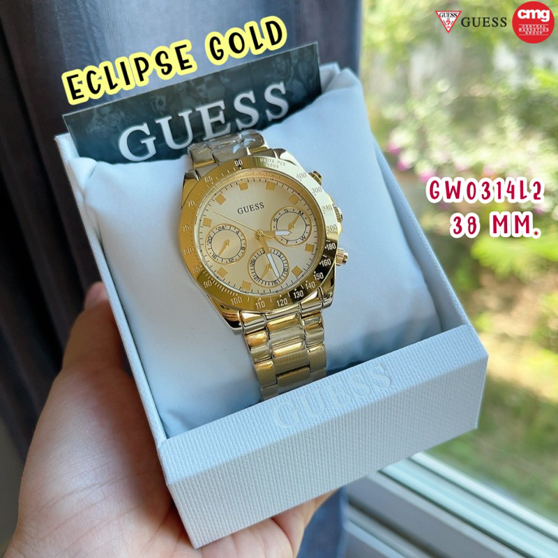 นาฬิกาผู้หญิง Guess GW0314L2 ECLIPSE GOLD ของแท้CMG