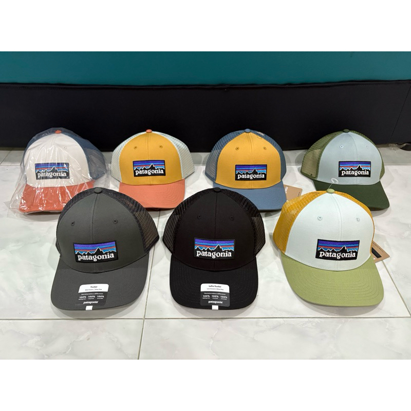 ของแท้ หมวก Patagonia P-6 Logo Trucker Hat พร้อมส่ง