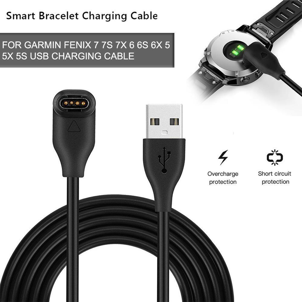 หัวชาร์จ 90°พร้อมสายชาร์จนาฬิกาGarmin แบบUSB A/USB C  Vertical Charger for Garmin970/965/955/945/935/570/170/165/255/265