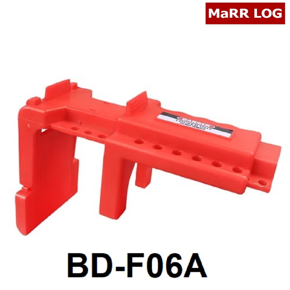 อุปกรณ์ล็อควาล์วนิรภัย Adjustable Ball Valve Lockout for 73-215mm Diameter Pipe BD-F06A (1ชิ้น)