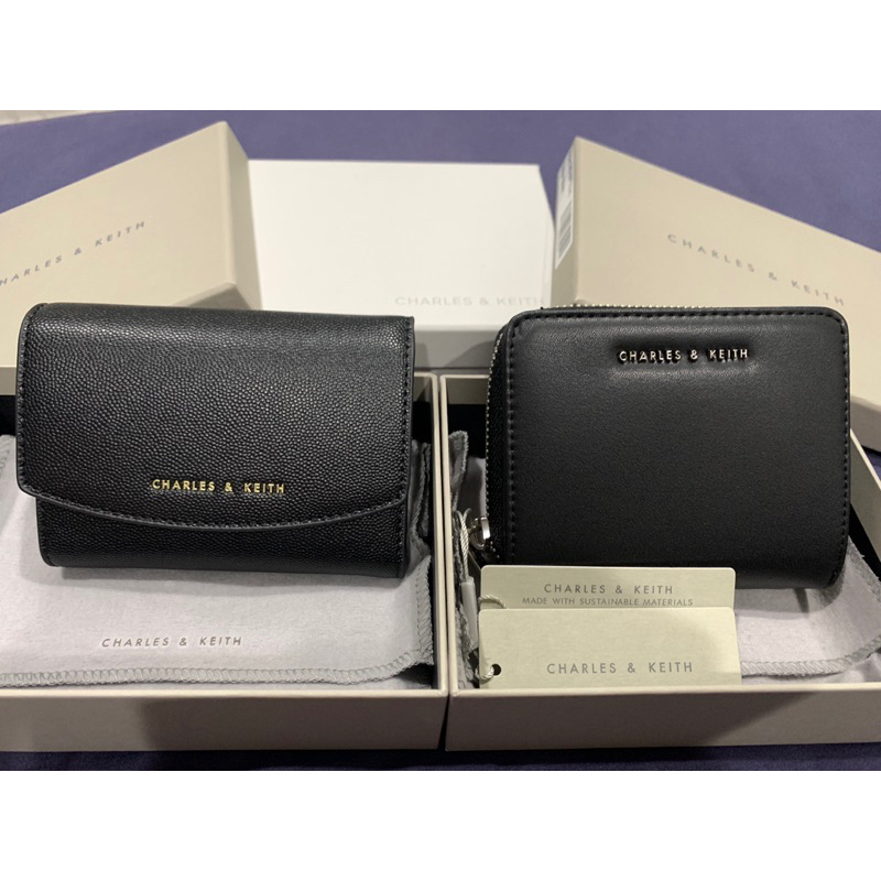 พร้อมส่ง✨กระเป๋าสตางค์ Charles & keith ของแท้จาก shop