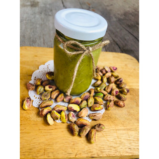 เนยถั่วพิตาชิโอ้ เเท้100%ใช้ทำใส้ช๊อคโกเเล๊ตดูไบน้ำหนัก120กร…