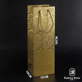 Baking Barn Wine bag (10 ชิ้น/แพ็ค) ถุงขวดไวน์ ทรงยาว ถุงใส่ของ ถุงใส่ขวดไวน์