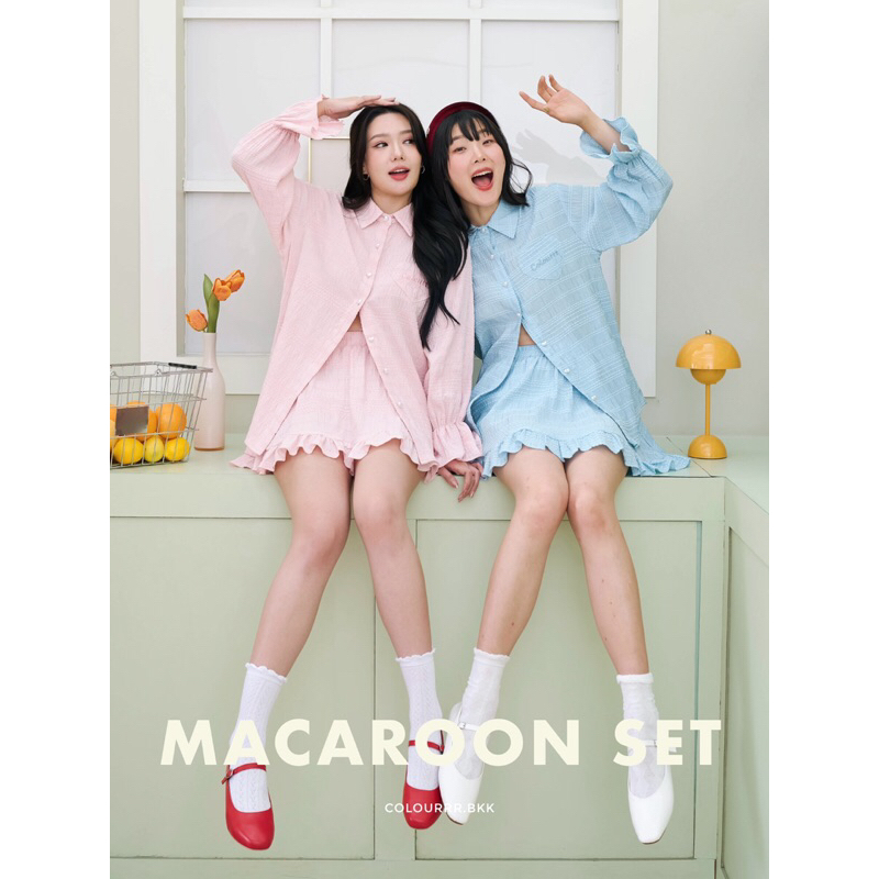 Colourrr.bkk Macaroon Set (พร้อมส่ง)
