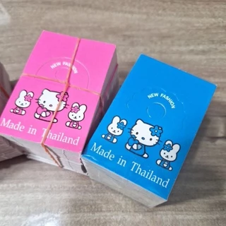 หัว กระดาษ แมว สีล้วน 4x6 1 ก้อนมี 98-100 ใบ กระดาษมันเงา สวยดีครีบ
