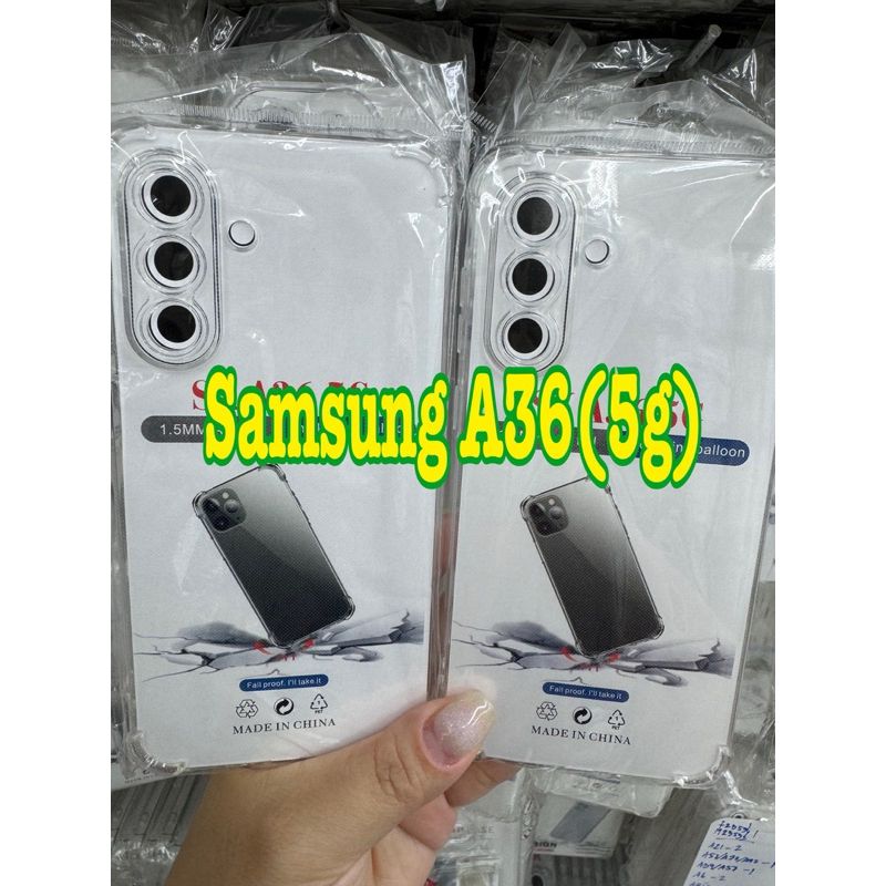 Samsung A36(5g) 🥰พร้​อมส่งใน🇹🇭🥰เคสใสกันกระแทกคลุมกล้อง For Samsung A36(5g)