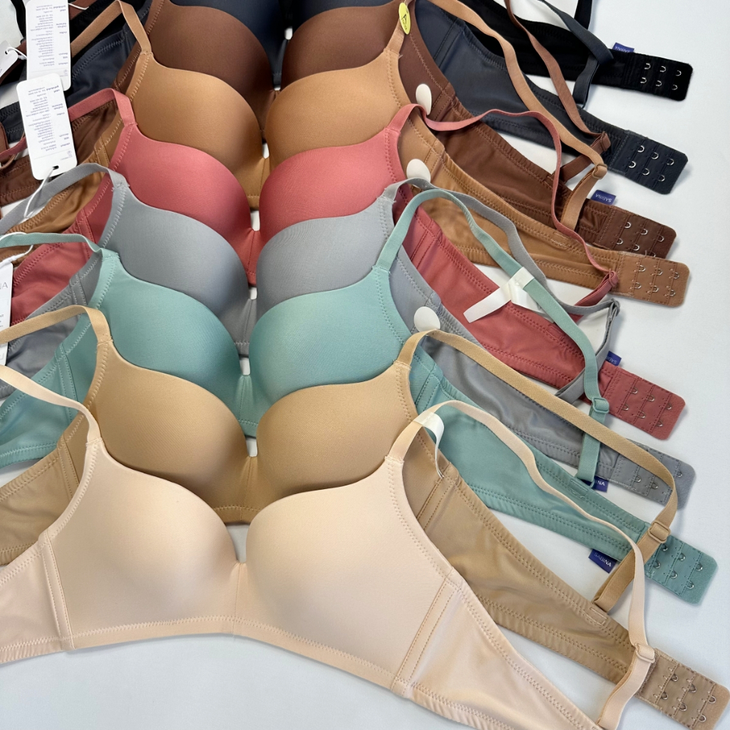 รหัส HBHN1005 HBHN1006 SABINA BRALESS เสื้อชั้นใน Invisible Wire (ไม่มีโครง) รุ่น Habpy Push VIP