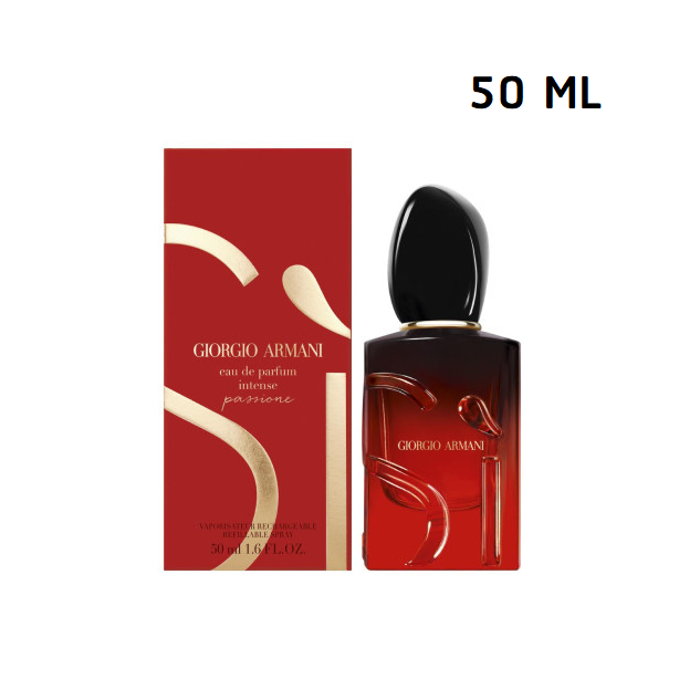 (50 ML)  Giorgio Armani SI EDP Intense Passione (2024)  50 ML  กล่องซีล ป้ายไทย