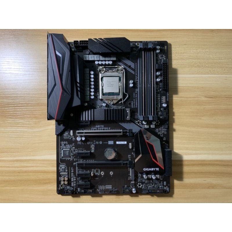 CPU INTEL CORE I7 9700K 8C/8T + GIGABYTE Z390 GAMING X