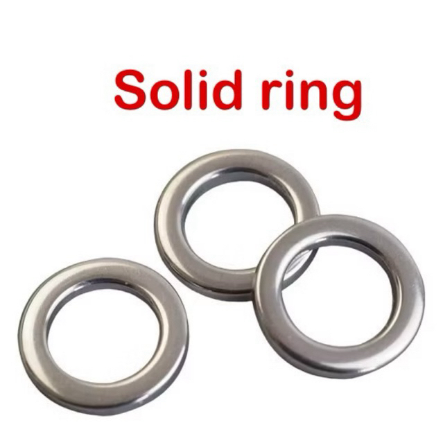 โซลิด ริง (solid ring) สแตนเลสไม่ขึ้นสนิม แข็ง ทน ถึก