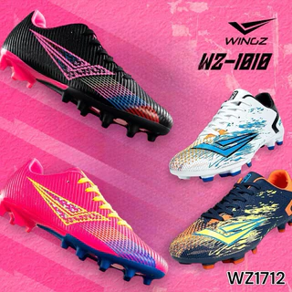 NFshoes รองเท้าสตั๊ด วิงส์ [ Wingz WZ1010 WZ1215 WZ1712 ] รองเท้าฟุตบอลหนังสังเคราะห์ น้ำหนักเบา สำหรับสายสปีด