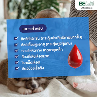 Care-A-Pet BTablet อาหารเสริมบำรุงเลือด และเสริมภูมิคุ้มกัน ชนิดเม็ด สำหรับสุนัขและแมว