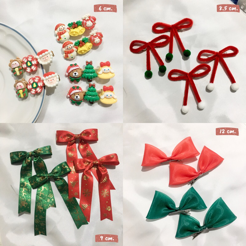 (อัพเดทงานใหม่) อัลบั้ม 2 Merry Christmas งานกิ๊บคริสต์มาสน่ารักๆ รูปสินค้างานจริง (อัพเดทงานใหม่ทุกอาทิตย์)