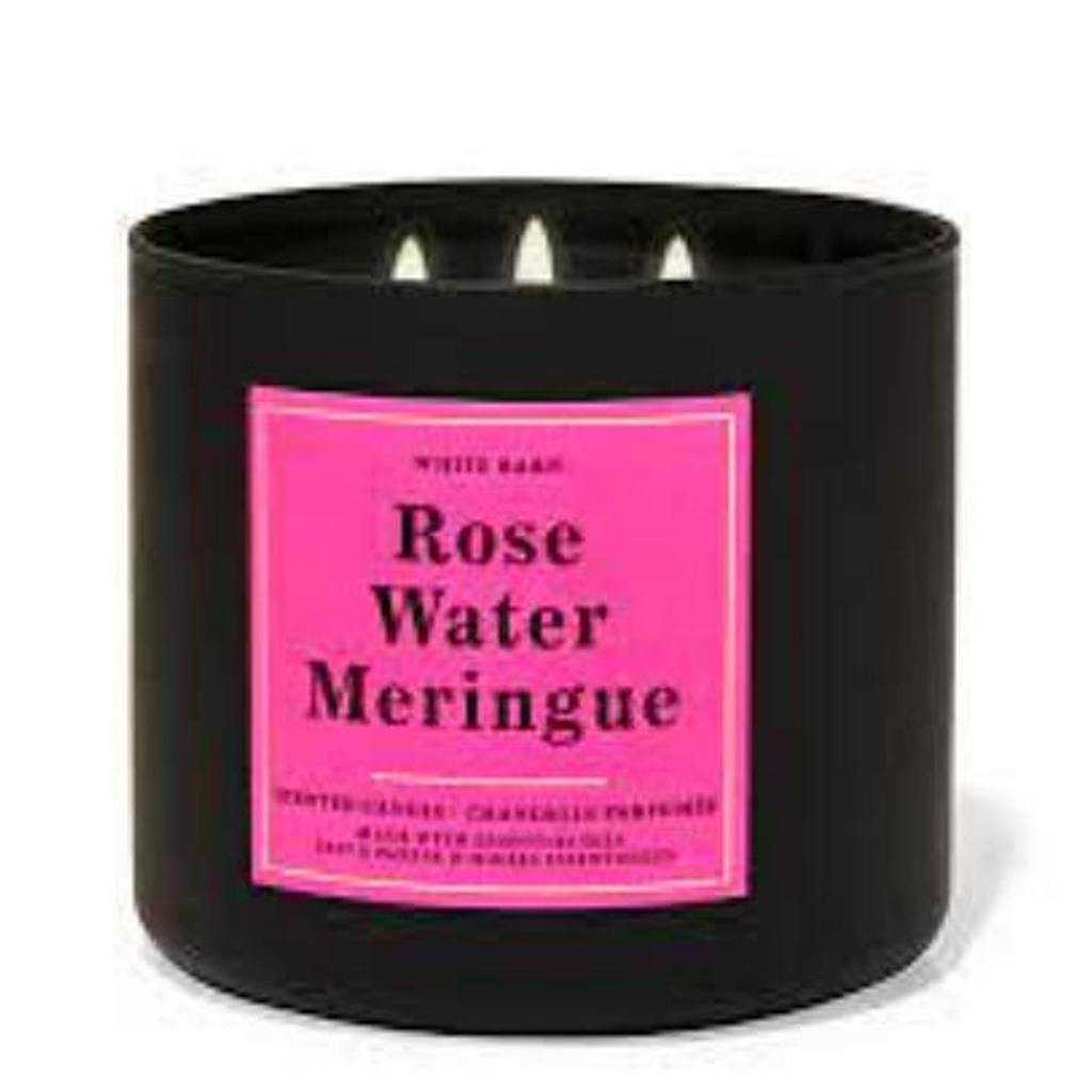 เทียนหอม Bath & Body Works กลิ่น Rose Water Meringue , Lavender Woods , In The Stars แท้ 100% US