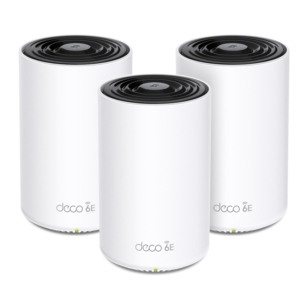 Deco XE75 Pro 3-Pack AXE5400 Tri-Band Mesh Wi-Fi 6E System