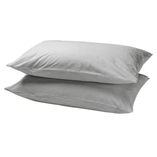 WEICEE ปลอกหมอน 48*75cm(19*29นิ้ว) ปลอกหมอนสีทึบ ผ้านิ่มลื่น ล้างทำความสะอาดได้