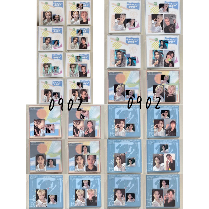 [พร้อมส่ง/กดผ่าน VDO ลด 30%] SEVENTEEN - Spill The Feels Standard ver อัลบั้มเต็มไม่แกะ ได้การ์ด Weverse / ไซน์ / Magnet