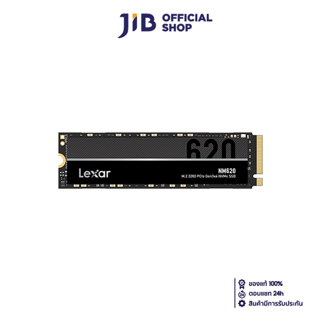 1 TB SSD (เอสเอสดี) LEXAR NM620 - PCIe 3x4 NVMe M.2 2280 (LNM620X001T-RNNNG)