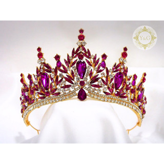 (พร้อมส่งจากเชียงใหม่) มงกุฎนางงาม มงกุฎประกวด มงกุฎเดินขบวน