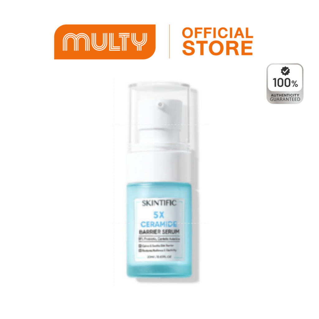 SKINTIFIC 5X Ceramide Barrier Serum 20ml. เซรั่ม เซราไมด์ เสริมเกราะปกป้องผิว
