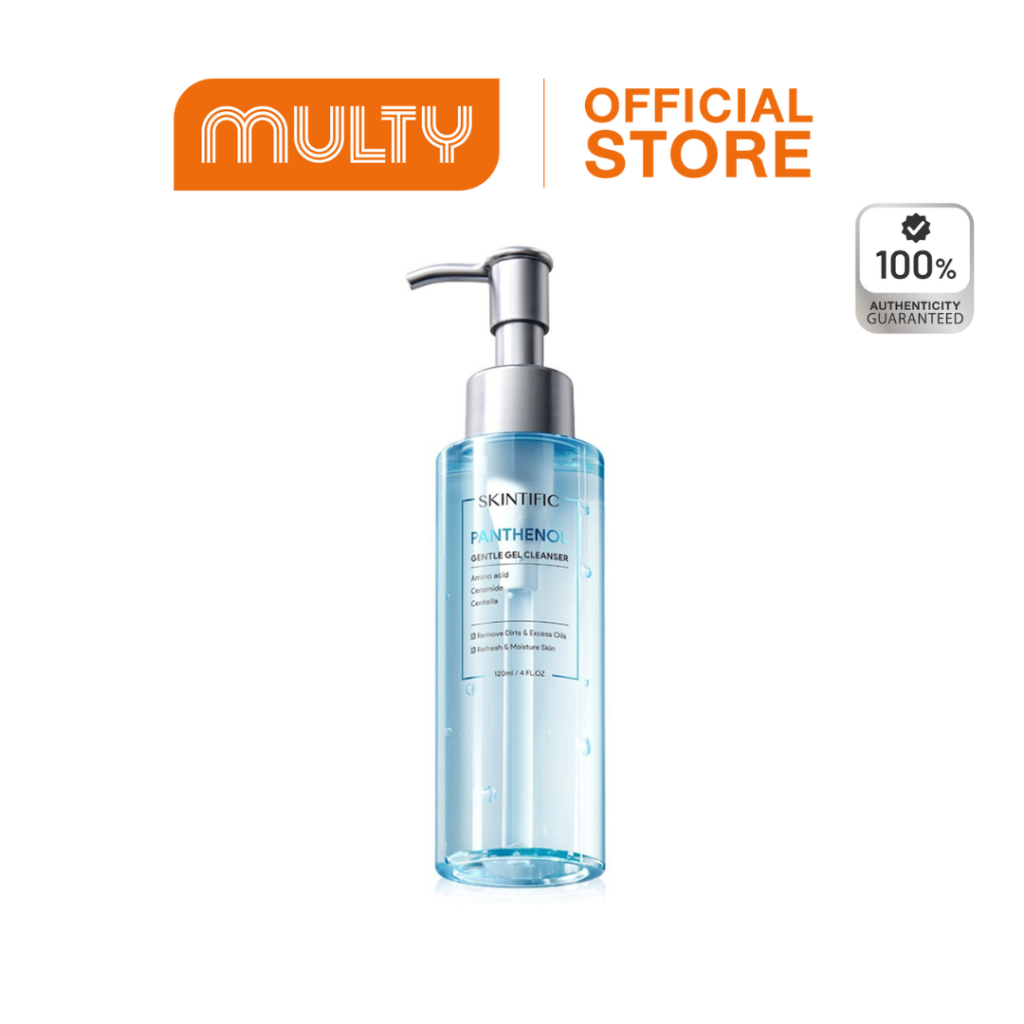 Skintific Panthenol Gentle Gel Cleanser 120ml. คลีนเซอร์