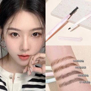 6246 (ใหม่/แท้) NOVO eyebrow pencil ดินสอเขียนคิ้วสลิม เนื้อดี เขียนง่าย ติดทน กันน้ำ กันเหงื่อ