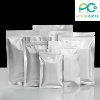 ถุงซิปล็อค ถุงฟอยด์ทึบ ตั้งไม่ได้ ขนาด [50ใบ]-acplusglobal