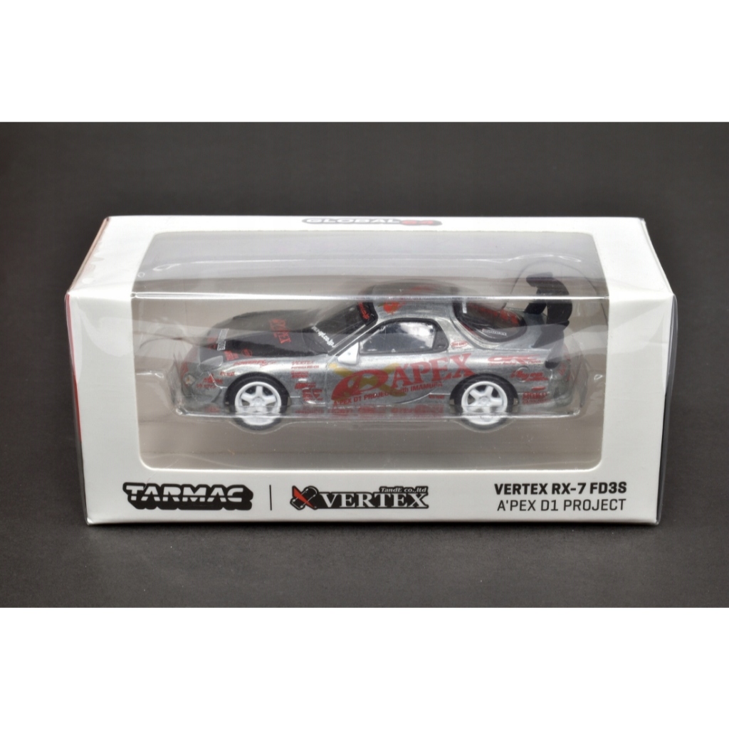 Vertex Mazda RX-7 (FD3S) A´PEX D1 Project Chase car 1:64 (TARMAC)