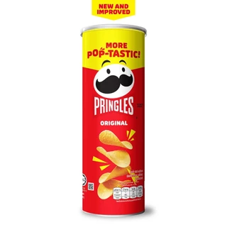 [6 ชิ้น] Pringles Potato crisps original พริงเกิลส์ ออริจินอล 102 กรัม