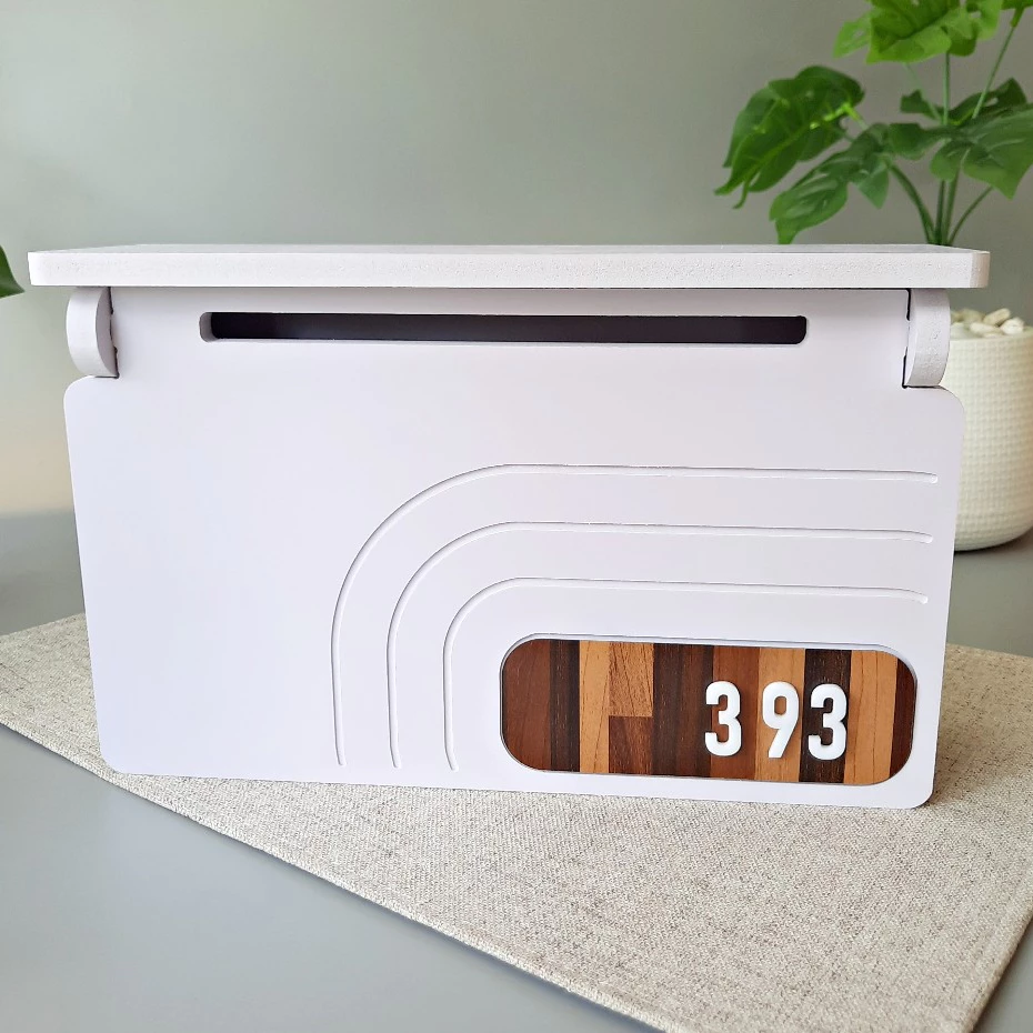 ตู้จดหมายมินิมอล พร้อมเลขที่บ้าน รุ่น MAIL88 thumbnail 3