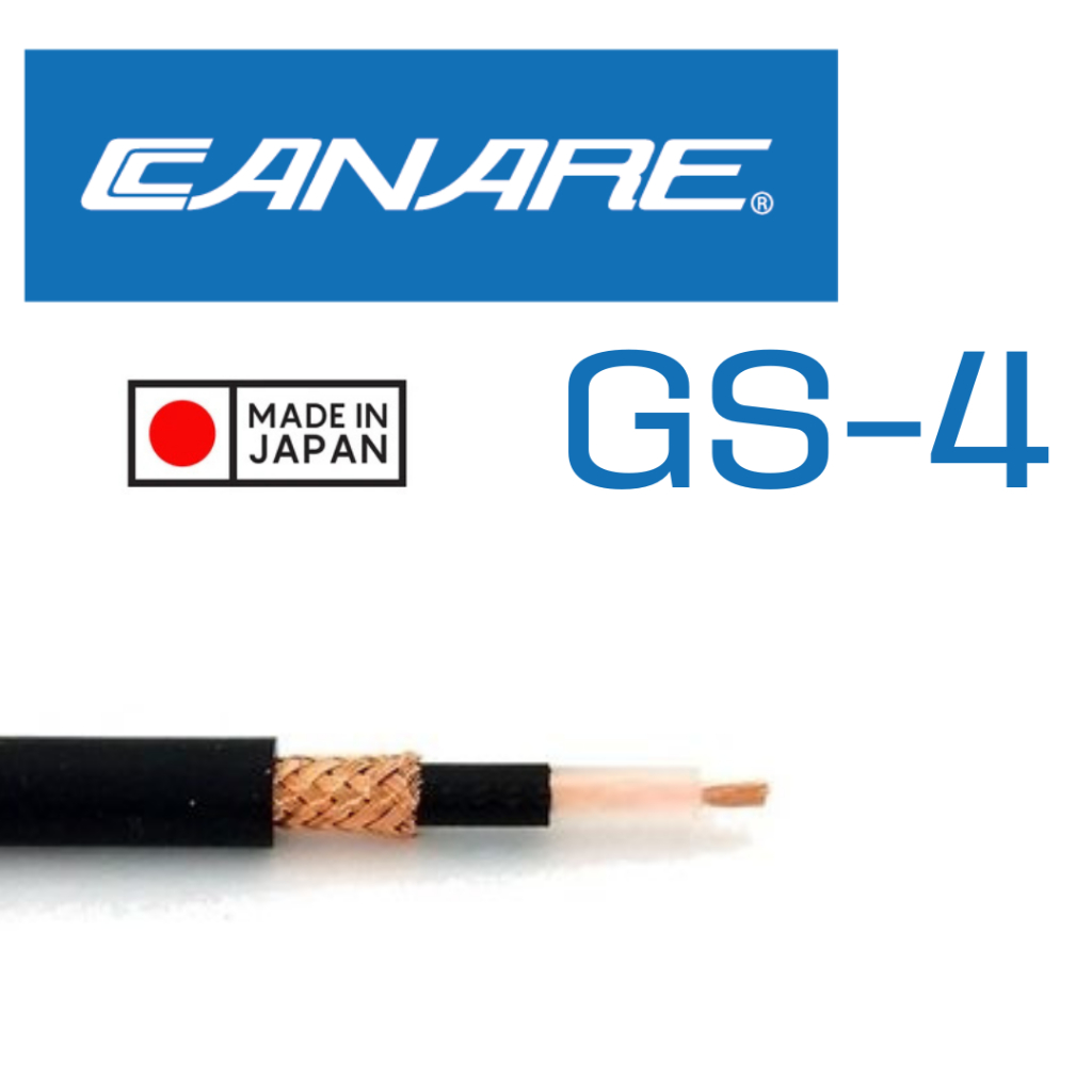 Canare GS-4 สายสัญญาณเอฟเฟค ชนิด OFC