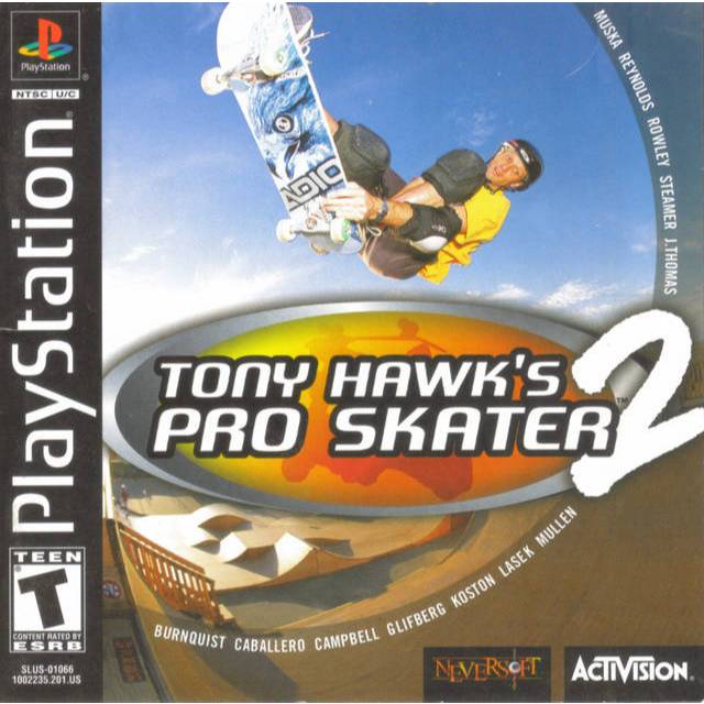 PS1 : Tony Hawk's Pro Skater 2 (USA) (1 Disc)