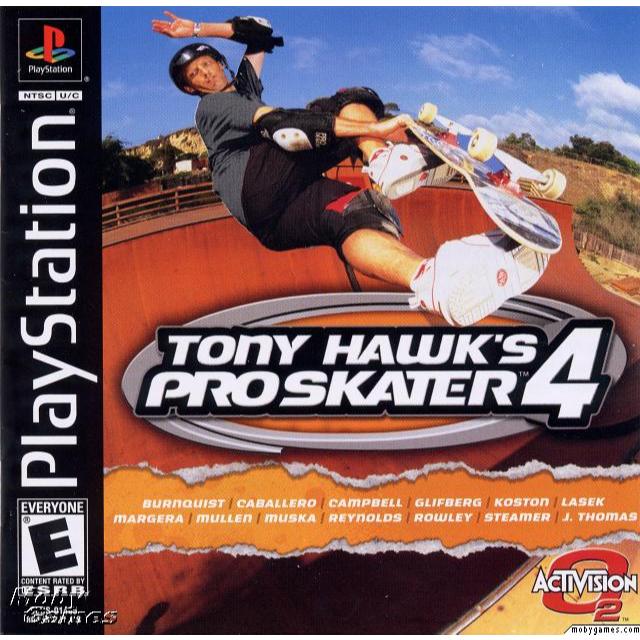 PS1 : Tony Hawk's Pro Skater 4 (USA) (1 Disc)