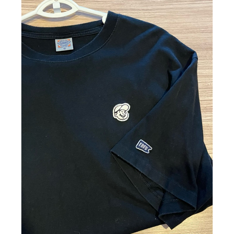 เสื้อยืด EBBETS FIELD เกาหลี oversize มือสอง