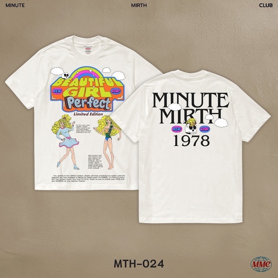 Power7 x Minute Mirth เสื้อยืดสตรีทแฟชั่น คอลเลคชั่นใหม่จากแบรนด์ Minute Mirth (MTH-024)