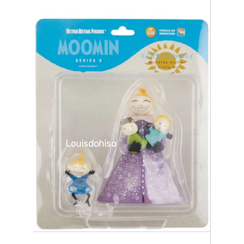 ของแท้ ของใหม่ UDF [Moomin] Series 5 The Mymble(elder) & Little-my Figure NEW udf มูมิน