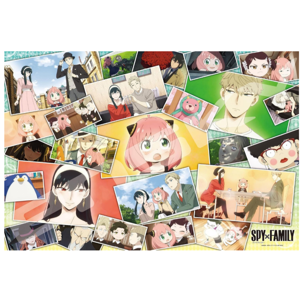 SPY×FAMILY MEMORIES 1000-Piece Jigsaw Puzzle (One Size)