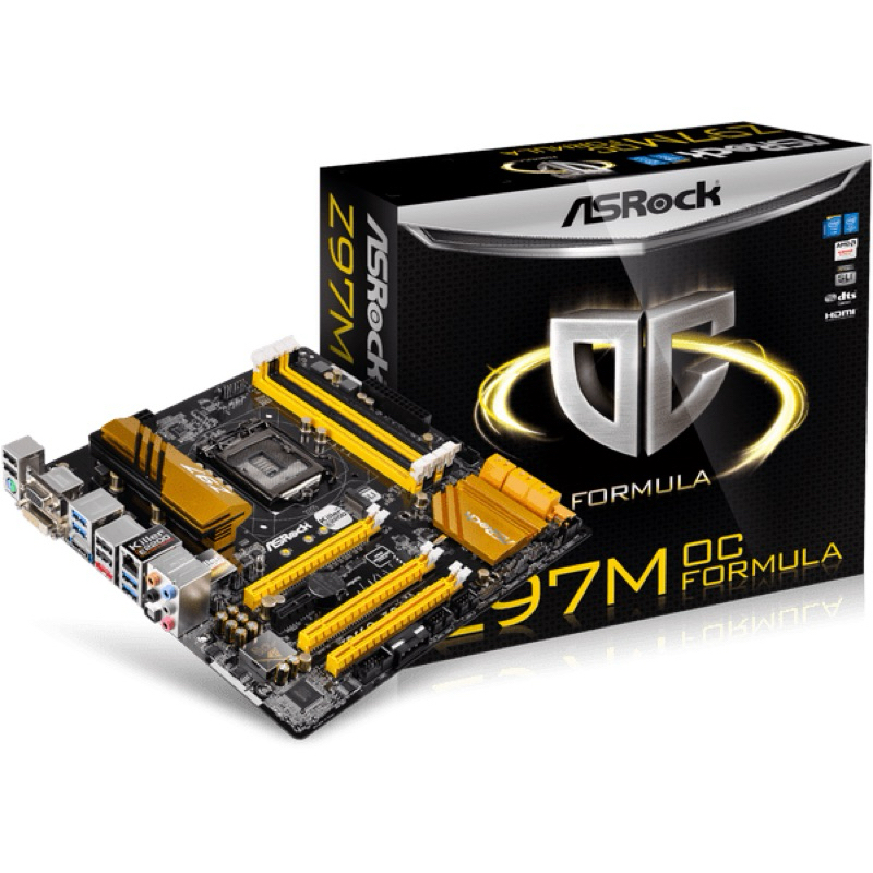 MAINBOARD (เมนบอร์ด) 1150 ASROCK Z97M OC FORMULA ตัวท็อป พร้อมส่ง