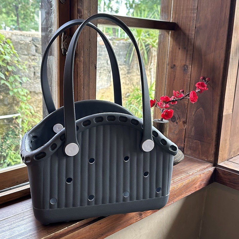 Falisar กระเป๋าถือแฟชั่น EVA ขนาด 31x22 ฟรีการ์ตูนลายน่ารัก เหมาะสำหรับผู้หญิง รุ่น C-1